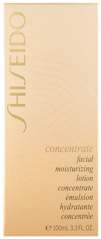 shiseido facial moisturizing lotion concentrate