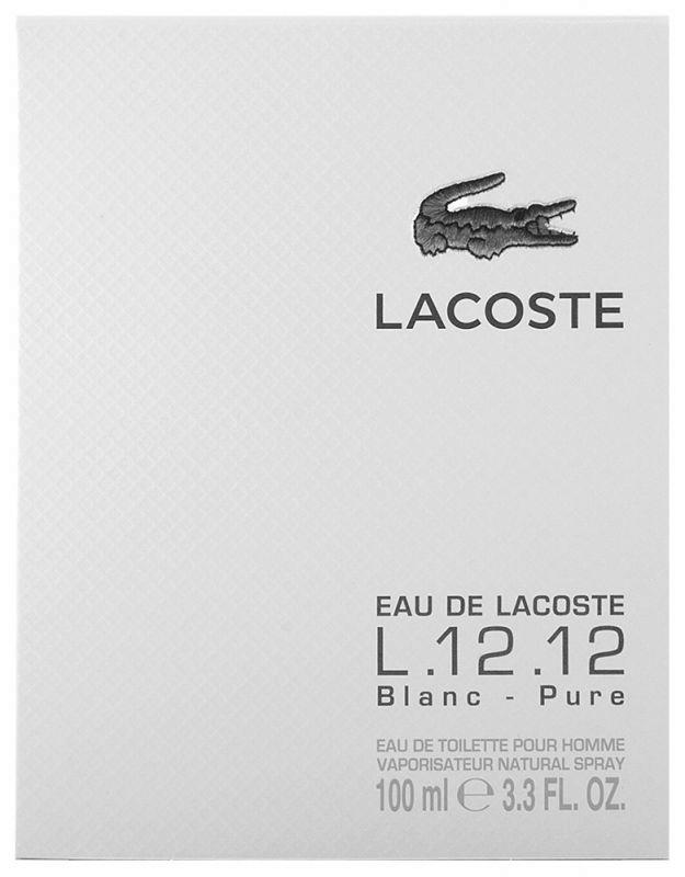 lacoste l 12.12 blanc limited edition